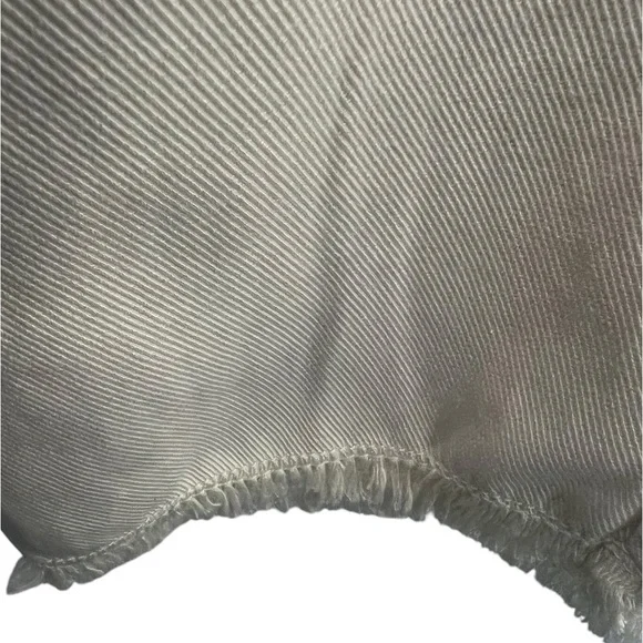 Kut From The Kloth Drawcord Cropped Pant Raw Hem Oversized Size S Boho Chic - Picture 5 of 8